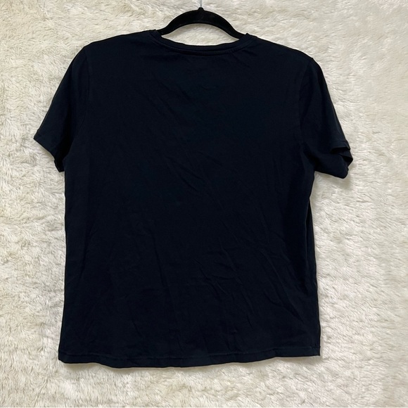 Brunette The Label Holiday Black / Gold Cotton Shirt - Picture 2 of 6